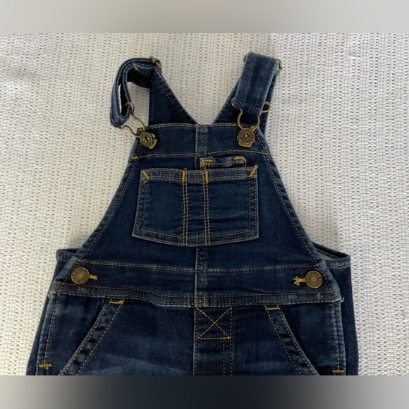 GAP Kids Denim Overalls - Dark Blue - Picture 2 of 4